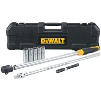 DEWALT Drive Torque Wrench Tire Change Kit, 8-Piece, DWMT82839, 1/2 IN