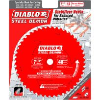 DIABLO® 48T Steel Demon™ Cermet II Saw Blade, D0748CFA, 7-1/4 IN