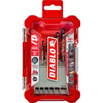 DIABLO® Metal Demon™ Drill Bits Set, 15-Piece, DMD-S15T