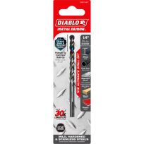 DIABLO® Metal Demon™ Drill Bit, DMD14JP1, 1/4 IN