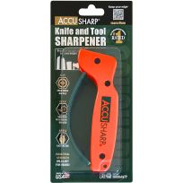 ACCUSHARP® Knife & Tool Sharpener, 014C, Blaze Orange