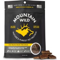 MOUNTAIN WILD Wild Elk & Venison Dog Treats, Original Recipe, 10010, 8 OZ