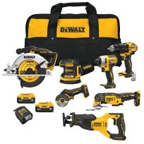DEWALT 7-Tool Brushless Site Ready Combo Kit, 20V MAX, DCK730P2