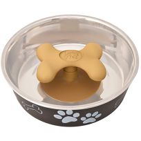 Loving Pets® Gobble Stopper Slow Feeder, 7310, Beige, Medium