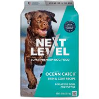 NEXT LEVEL® Super Premium Dog Food, Ocean Catch™ Skin & Coat Recipe, Fish, 111OC40, 40 LB Bag