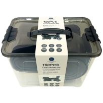 PHANTOM CHEF® Food Storage, Smoked, 100-Piece, PC-416-200