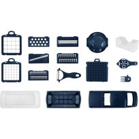 PHANTOM CHEF® Chopper Set, Navy, 16-Piece, UT-016S-400