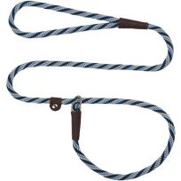 Mendota Pet Twist Slip Lead, 2841N, Arctic Blue, 1/2 IN x 6 FT