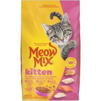 Meow Mix® Kitten Li’l Nibbles Dry Cat Food, 2927400710, 3.15 LB Bag