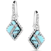 Montana Silversmiths High Noon Cobblestone Earrings, ER6127