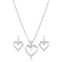 Montana Silversmiths Divine Affection Jewelry Set, JS6123