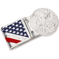 Montana Silversmiths American Made Liberty Hinged Money Clip, AMMCL5973NF