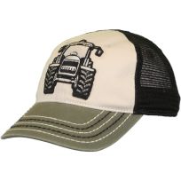 Toddler Tractor Cap, J53H-02WV-JDR-T5V, Olive, One Size Fits Most
