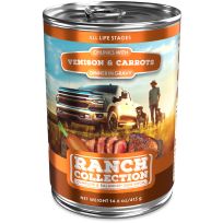 RANCH COLLECTION Complete & Balanced Wet Dog Food, Venison & Carrots, RC7145, 14.6 OZ Can
