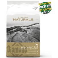 Diamond Naturals® Light Adult with Lamb Meal & Rice Formual Dog Food, 1773, 30 LB Bag