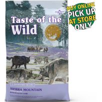 Taste of the Wild® Sierra Mountain Grain-Free Roasted Lamb Recipe Dog Food, 10319, 28 LB Bag