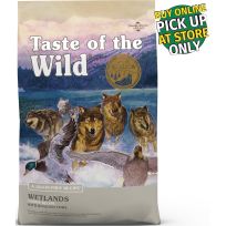 Taste of the Wild® Wetlands Grain-Free Roasted Fowl Recipe Dog Food, 5985, 28 LB Bag