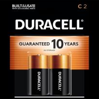 Duracell Coppertop Alkaline Batteries, 2-Pack, 41333091617, C