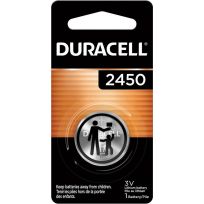 Duracell Specialty Home Medical 3V Coin Battery, DURDL2450BPK, 2450