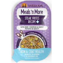 WERUVA Meals 'n More Steak Frites Recipe Wet Dog Food, 615-388-15, 3.5 OZ Can