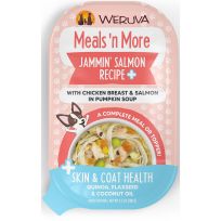 WERUVA Meals 'n More Jammin' Salmon Recipe Wet Dog Food, 615-387-15, 3.5 OZ Can
