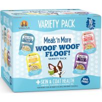 WERUVA Meals 'n More Woof Woof Floof! Variety Pack Wet Dog Food, 10-Pack, 615-393-15, 3.5 OZ Can
