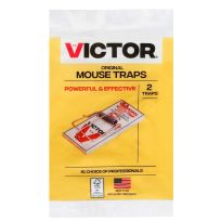 VICTOR® Metal Pedal Mouse Snap Trap, 2-Pack, M150