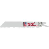 Milwaukee Tool 8/12 TPI SAWZALL® Blade for Multi-Material, 5-Pack, 48-00-5091, 6 IN