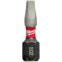 Milwaukee Tool SHOCKWAVE™ SQ2 Impact Bit, 10-Pack, 48-32-5008, 1 IN