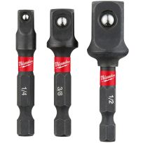 Milwaukee Tool SHOCKWAVE™ Impact Duty Hex Shank Socket Adapter Set, 48-32-5033