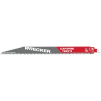 Milwaukee Tool 6 TPI WRECKER™ with Carbide Teeth SAWZALL® Blade for Multi-Material, 48-00-5243, 12 IN