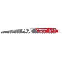 Milwaukee Tool 3 TPI AX™ with Carbide Teeth SAWZALL® Blade for Pruning, 3-Pack, 48-00-5332, 9 IN