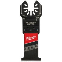 Milwaukee Tool NITRUS CARBIDE™ Extreme Metal Universal Fit Oscillating Multi-Tool Blade, 3-Pack, 49-25-1563, 1-3/8 IN