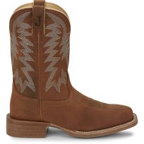 Justin Men's Big Bucks 11 IN Square Toe Western Boot