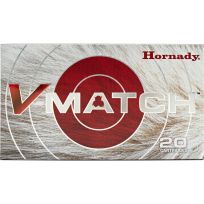 Hornady® V-Match®, 6mm ARC, ELD-VT®, 80 Grain, 20-Rounds, 81603