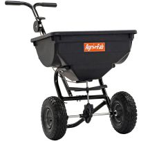 Agri-Fab® Push Spreader Deluxe, 85 LB, 45-0531, Black