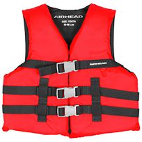 AIRHEAD® General Boating Life Vest, 30002-03-A-RD, Red, Youth