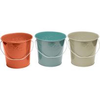 Tiki® Citronella Wax Candle Metal Bucket, 1417040, Assorted, 17 OZ