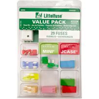 Littelfuse Assorted Fuse Kit, 29-Count, 00940550Z