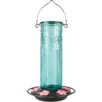 Nature's Way® Crimson Silhouette Glass Hummingbird Feeder, 856129, 10 OZ