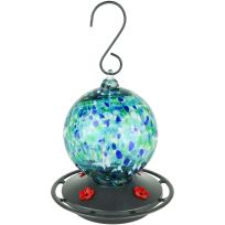 Nature's Way® Crimson Cob Recycled Glass Hummingbird Feeder, 9962389, 16 OZ