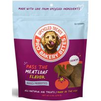 PRO BAKERY BITES Upcycled Dog Treats, Pass The Meatloaf Flavor, 783728, 6 OZ