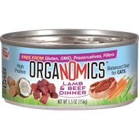ORGANOMICS™ Lamb & Beef Dinner for Cats, 00822, 5.5 OZ Can