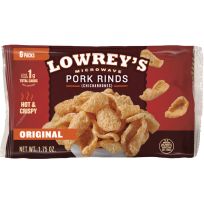 LOWREY'S® Micorowave Pork Rinds, Original, 50466, 1.75 OZ