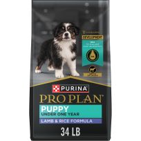 PURINA® PRO PLAN® DHA Puppy Dry Dog Food, Lamb & Rice Formula, 199-184-15, 34 LB Bag