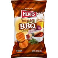 HERR'S Midsize Honey BBQ Chips, 5714, 2.5 OZ
