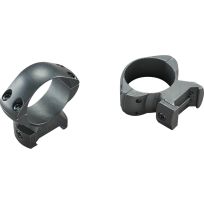 Weaver Grand Slam Steel Top Mount Rings, Medium, 49311, Matte Black, 30 mm