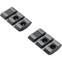 Weaver Top Mount Base Pair, Moss 500/835, 48473, Matte Black