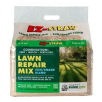 Rhino EZ-Straw Lawn Repair Mix Sun / Shade Blend, 078376, 11 LB