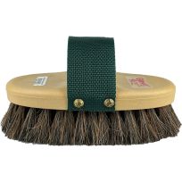 Decker Pro-Body Horse Hair Blend Bristle Brush, 93, Dark Brown / Black